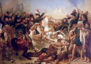 Slaget vid pyramiderna, 21 juli 1798